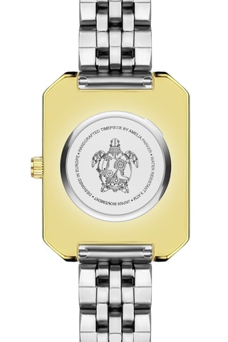 Reloj de cuarzo de acero Terrene - Nácar