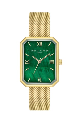 Reloj de cuarzo de acero Terrene - Nácar