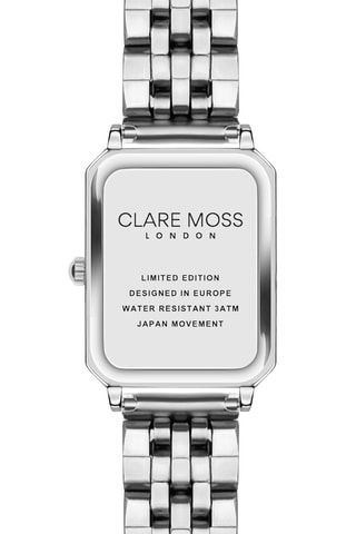 Reloj de cuarzo de acero - Plateado y azul