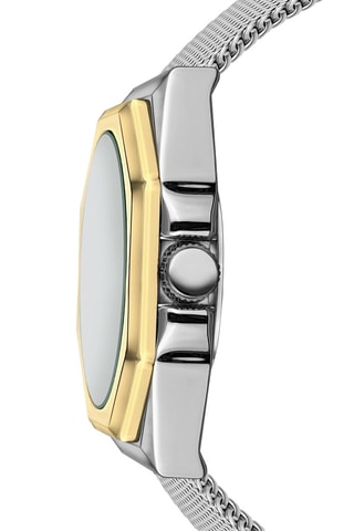 Reloj de cuarzo de acero Luxury