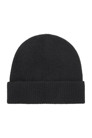 Gorro de lã e caxemira - Preto - COS
