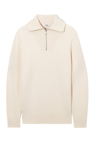 Camisola de lã - Branco