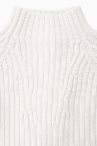 Camisola em caxemira - Branco