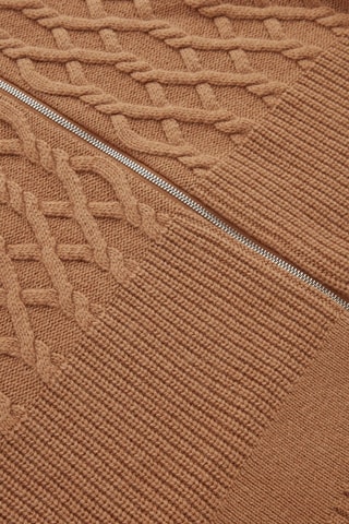 Colete em lã - Castanho