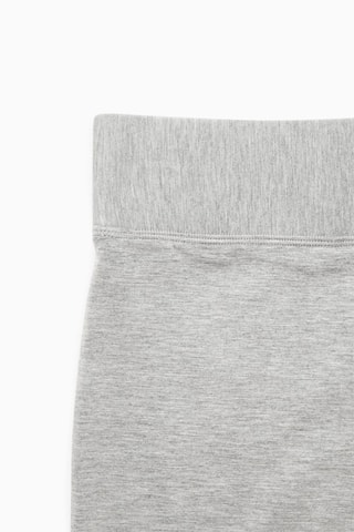 Calças - Cinzento-claro mesclado