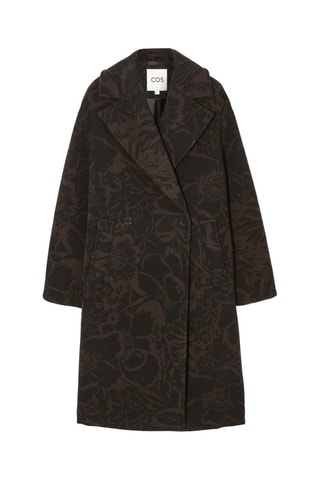 Sobretudo de lã - Castanho-escuro