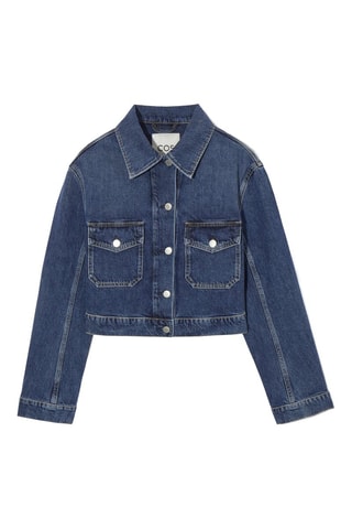 Casaco de ganga - Azul