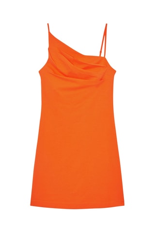Vestido direito - Laranja