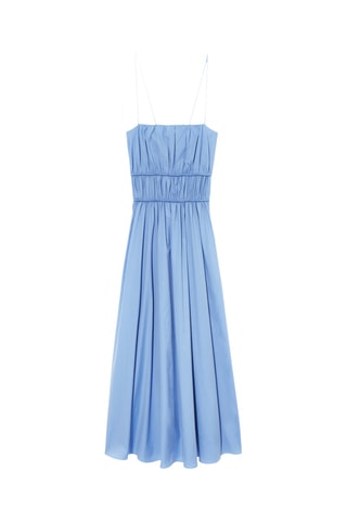 Vestido comprido - Azul-claro