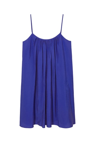 Vestido direito - Azul