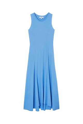 Vestido comprido - Azul-claro