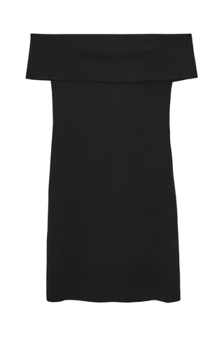 Vestido direito - Preto  - COS