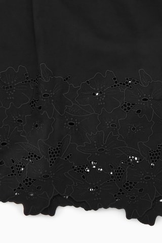 Vestido estilo patinadora - Preto