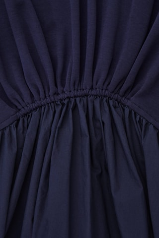 Vestido comprido - Azul-marinho