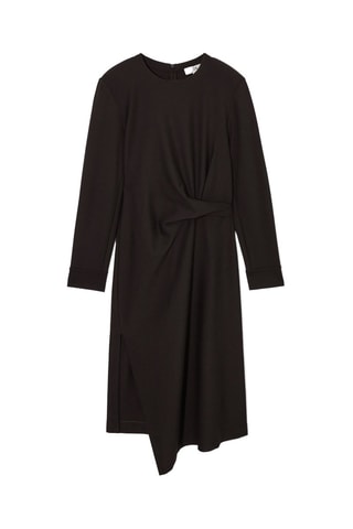 Vestido traçado - Preto