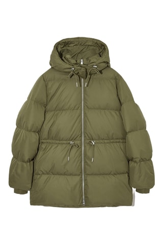 Doudoune à capuche - Kaki