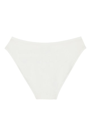 Cueca de cintura subida - Branco  - COS