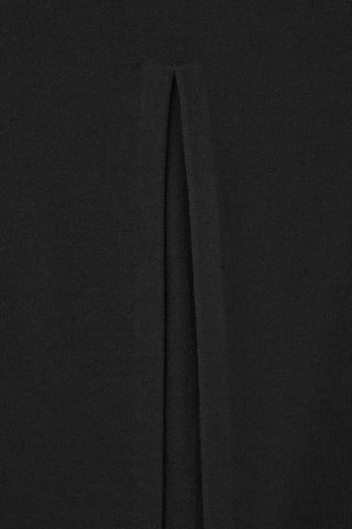 Saia comprida em lã - Preto