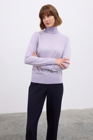 Camisola oversize - Violeta