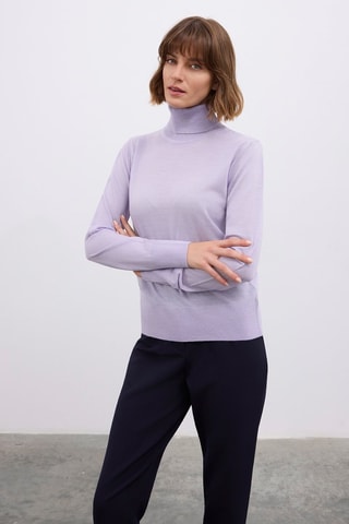 Camisola oversize - Violeta