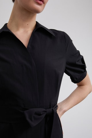 Vestido-camisa - Preto