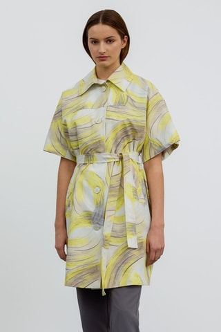 Trench - Amarelo e cinzento