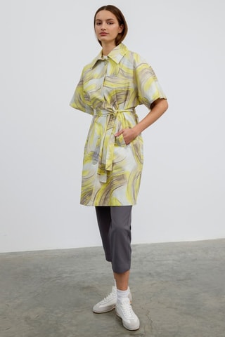 Trench - Amarelo e cinzento