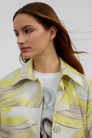 Trench - Amarelo e cinzento