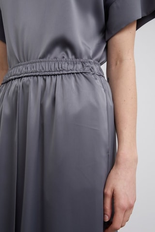 Saia midi - Cinzento