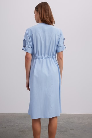 Vestido-camisa - Azul