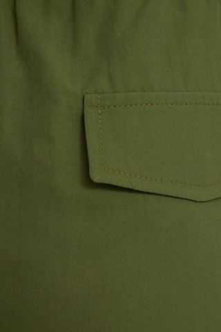 Calças de cintura alta - Verde