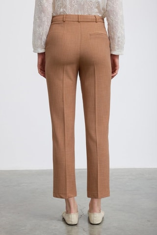 Calças 7/8 - Castanho