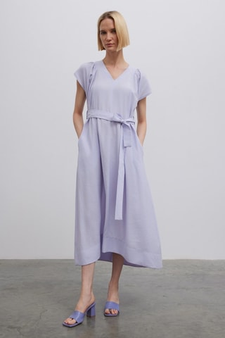 Vestido midi - Violeta