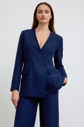 Casaco de fato - Azul