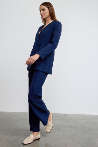 Casaco de fato - Azul