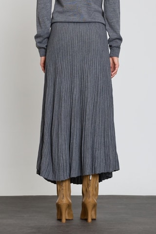 Gonna midi  - Grigio