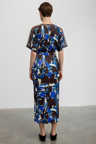 Vestido comprido - Multicor