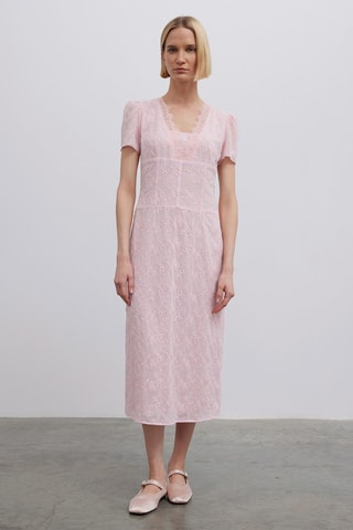 Vestido midi - Rosa