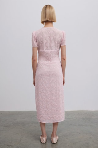 Vestido midi - Rosa