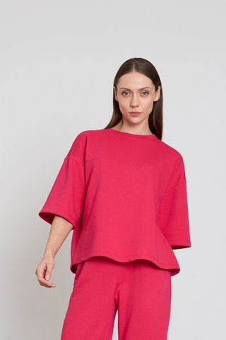 T-shirt oversize - Rosa