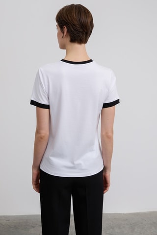 T-shirt - Branco e preto