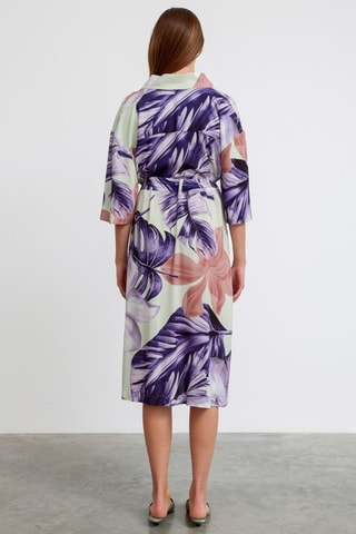 Vestido midi - Violeta