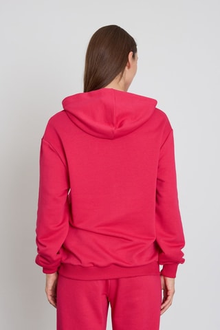 Sweat com capuz - Rosa