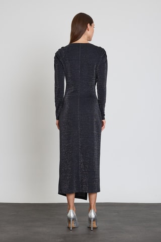 Vestido direito - Preto