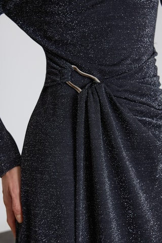 Vestido direito - Preto