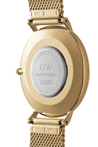 Montre à quartz en plaqué or jaune Classic Evergold