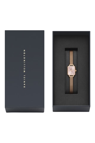 Montre à quartz en acier - Doré rose et rose