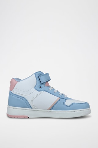Sneakers Dereck - Wit en Blauw