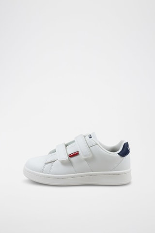 Sneakers Bell Jr - Wit en Marineblauw