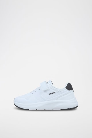 Sneakers Larry J - Wit en Zwart